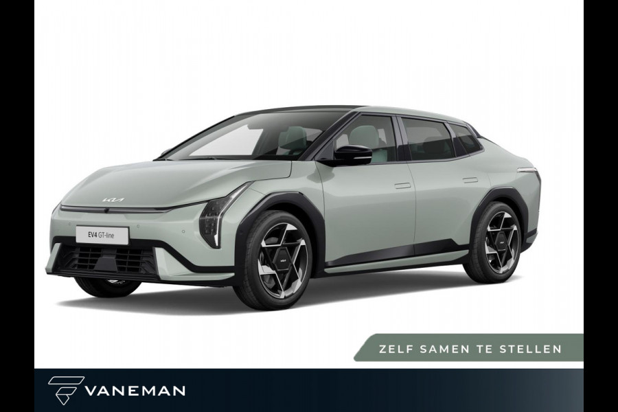 Kia EV4 Fastback GT-PlusLine 81.4 kWh | Achterbank verwarmd | Tijdelijk gratis Metallic Lak t.w.v. € 895,- | Zelf samenstellen