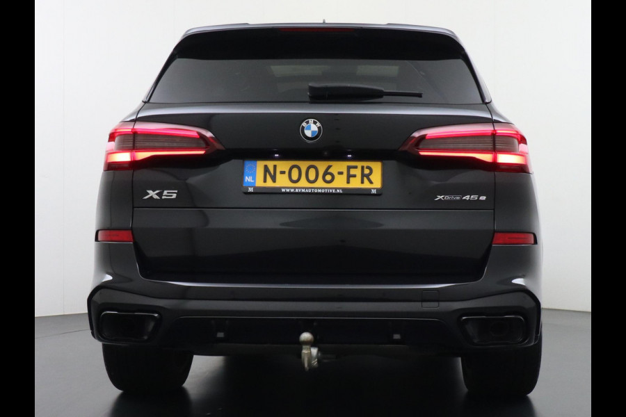 BMW X5 xDrive45e High Executive M SPORT | MEGA COMPLEET | DRIVING ASS. PROFF. | LASER | VERWARMDE STOELEN-STUUR-ACHTERBANK | TREKHAAK | HEAD UP | 1E EIGENAAR+DEALER ONDERHOUDEN