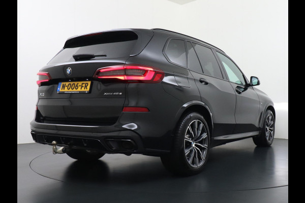BMW X5 xDrive45e High Executive M SPORT | MEGA COMPLEET | DRIVING ASS. PROFF. | LASER | VERWARMDE STOELEN-STUUR-ACHTERBANK | TREKHAAK | HEAD UP | 1E EIGENAAR+DEALER ONDERHOUDEN