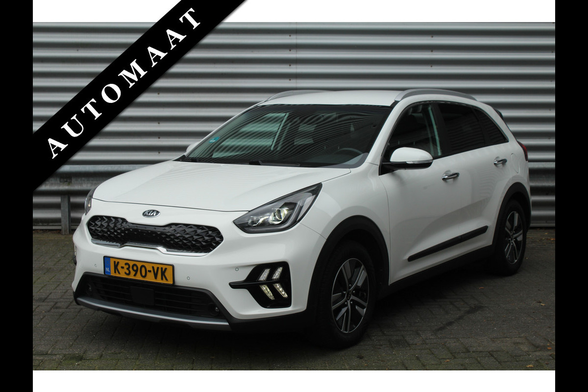 Kia Niro 1.6 GDi Hybrid 141pk DynamicPlusLine DCT6 NL-Auto NAP Clima Cruise Navi Camera Carplay 16"LMV Leder Afn. Trekhaak 1300kg Kia Niro 1.6 GDi Hybrid 141pk DynamicPlusLine DCT6 NL-Auto NAP Clima Cruise Navi Camera Carplay 16"LMV Leder Afn. Trekhaak 1300kg