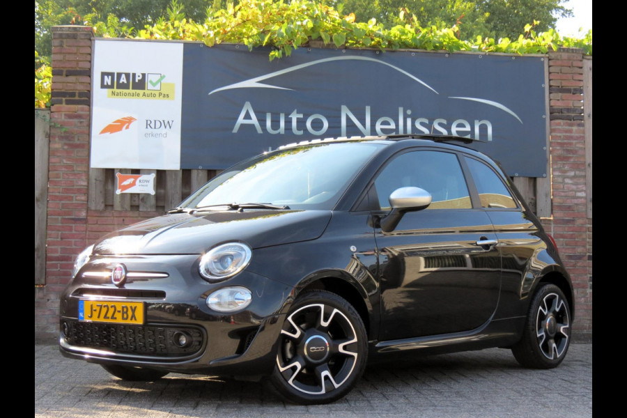 Fiat 500 1.0 Hybrid Rockstar 1e EIGENAAR | PANORAMADAK/SCHUIFDAK | HALF LEDER | GROOT SCHERM NAVI | CLIMA | CRUISE CONTROL | DAB |