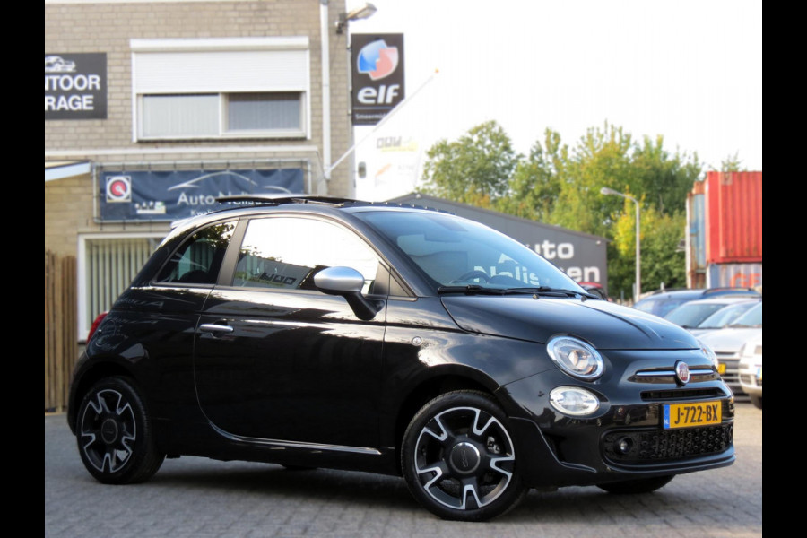 Fiat 500 1.0 Hybrid Rockstar 1e EIGENAAR | PANORAMADAK/SCHUIFDAK | HALF LEDER | GROOT SCHERM NAVI | CLIMA | CRUISE CONTROL | DAB |