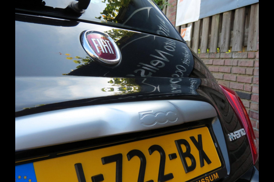 Fiat 500 1.0 Hybrid Rockstar 1e EIGENAAR | PANORAMADAK/SCHUIFDAK | HALF LEDER | GROOT SCHERM NAVI | CLIMA | CRUISE CONTROL | DAB |