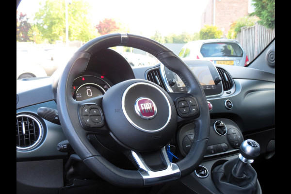 Fiat 500 1.0 Hybrid Rockstar 1e EIGENAAR | PANORAMADAK/SCHUIFDAK | HALF LEDER | GROOT SCHERM NAVI | CLIMA | CRUISE CONTROL | DAB |