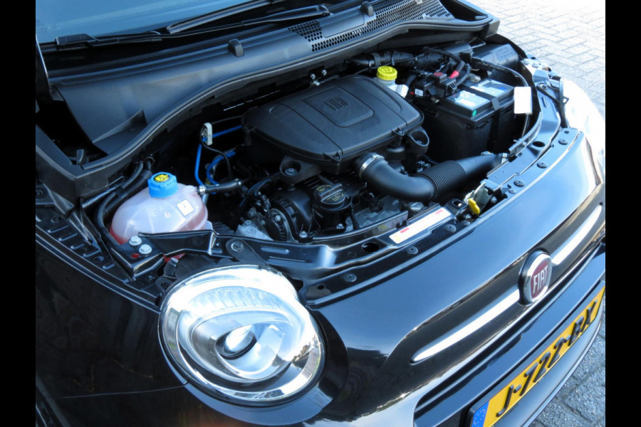 Fiat 500 1.0 Hybrid Rockstar 1e EIGENAAR | PANORAMADAK/SCHUIFDAK | HALF LEDER | GROOT SCHERM NAVI | CLIMA | CRUISE CONTROL | DAB |