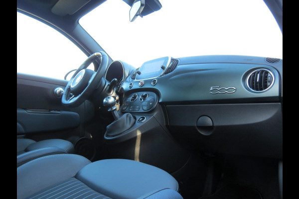 Fiat 500 1.0 Hybrid Rockstar 1e EIGENAAR | PANORAMADAK/SCHUIFDAK | HALF LEDER | GROOT SCHERM NAVI | CLIMA | CRUISE CONTROL | DAB |