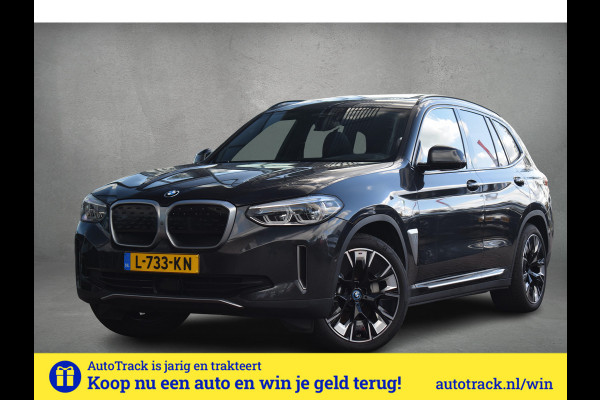 BMW iX3 High Executive 80 kWh | Trekhaak | Pano | H/K | Leer | HUD | Stoelverw.