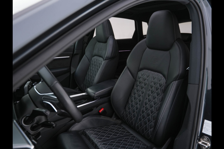 Audi e-tron 55 quattro advanced 95 kWh [3-Fase] {SOH-92%} *PANO | LUXURY-LEATHER | FULL-LED | BANG&OLUFSEN | ADAPTIVE-CRUISE | MEMORY-PACK | BLIND-SPOT | TOP-VIEW | SPORT/HEATED-SEATS | KEYLESS | DAB+ | ECC | PDC | 22''ALU*