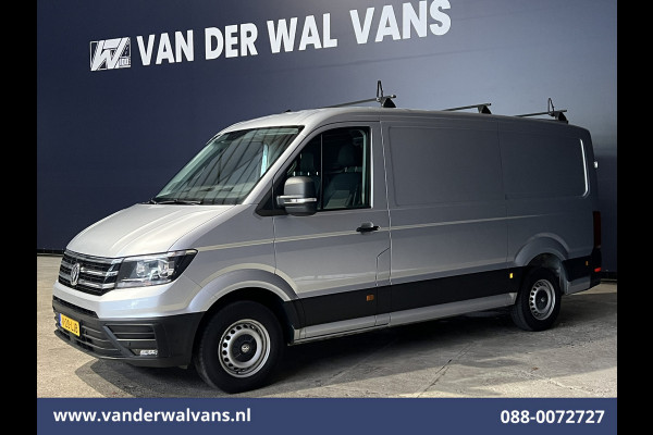 Volkswagen Crafter 2.0 TDI 141pk L3H2 L2H1 Euro6 Airco | 3000kg Trekhaak | Camera | Navigatie | Apple Carplay Android Auto, Cruisecontrol, Parkeersensoren, Dakdragers, Bijrijdersbank