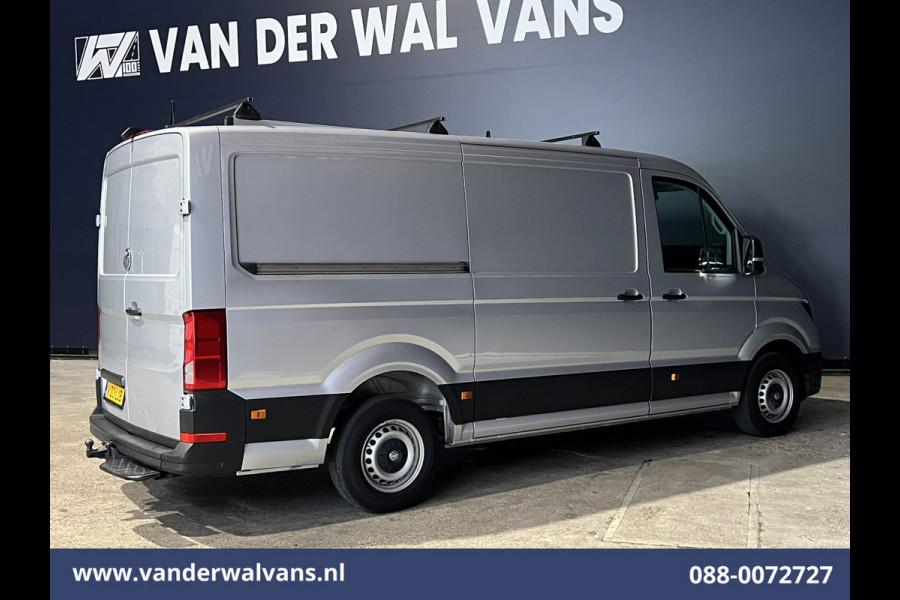 Volkswagen Crafter 2.0 TDI 141pk L3H2 L2H1 Euro6 Airco | 3000kg Trekhaak | Camera | Navigatie | Apple Carplay Android Auto, Cruisecontrol, Parkeersensoren, Dakdragers, Bijrijdersbank