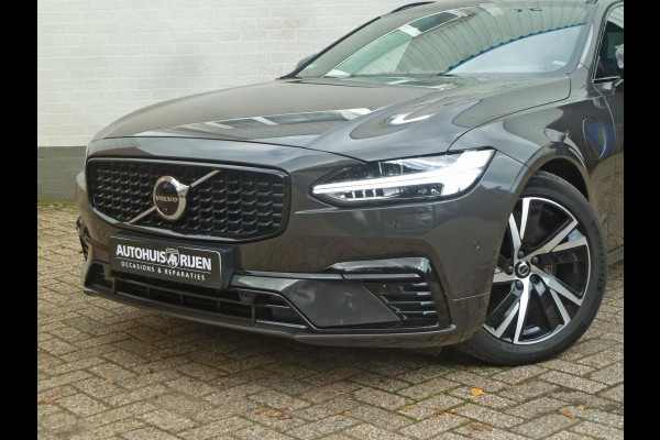 Volvo V90 2.0 T6 AWD Recharge R-Design|Panodak|Bowers&Wilkins|360-Camera|Adaptive-Cruise|BLIS|Stoel/Stuurverwarming|Trekhaak