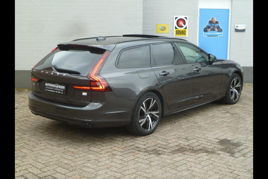Volvo V90 2.0 T6 AWD Recharge R-Design|Panodak|Bowers&Wilkins|360-Camera|Adaptive-Cruise|BLIS|Stoel/Stuurverwarming|Trekhaak