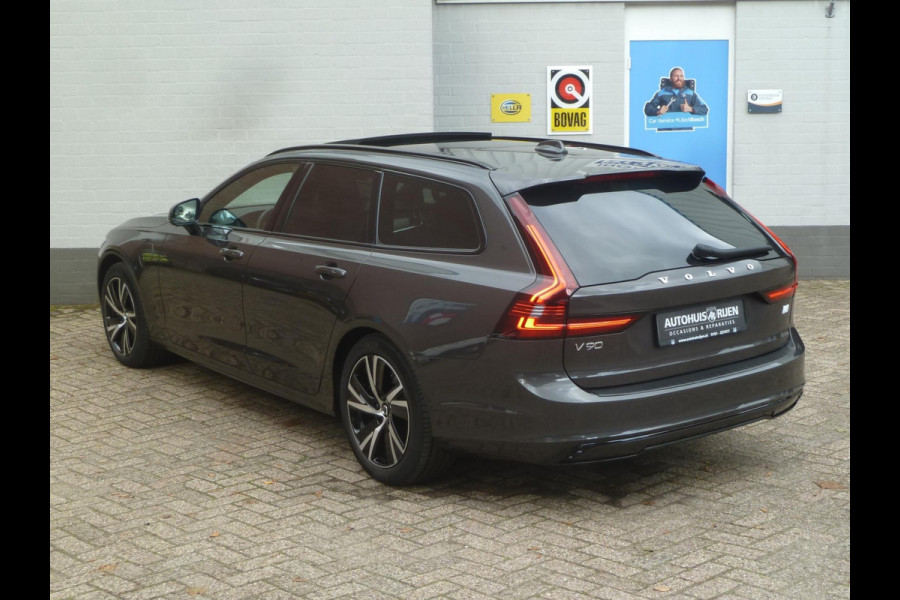 Volvo V90 2.0 T6 AWD Recharge R-Design|Panodak|Bowers&Wilkins|360-Camera|Adaptive-Cruise|BLIS|Stoel/Stuurverwarming|Trekhaak