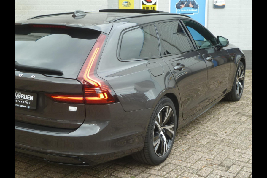 Volvo V90 2.0 T6 AWD Recharge R-Design|Panodak|Bowers&Wilkins|360-Camera|Adaptive-Cruise|BLIS|Stoel/Stuurverwarming|Trekhaak