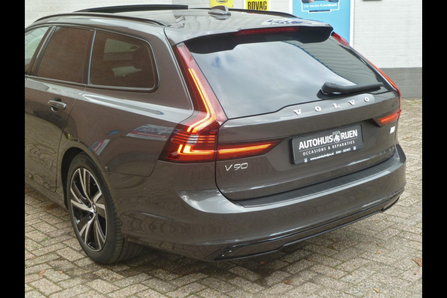 Volvo V90 2.0 T6 AWD Recharge R-Design|Panodak|Bowers&Wilkins|360-Camera|Adaptive-Cruise|BLIS|Stoel/Stuurverwarming|Trekhaak