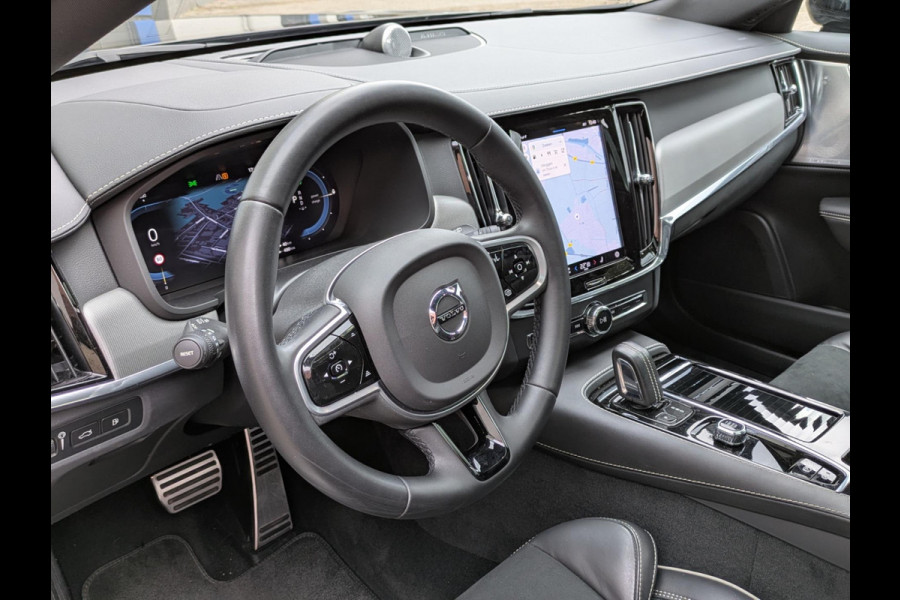 Volvo V90 2.0 T6 AWD Recharge R-Design|Panodak|Bowers&Wilkins|360-Camera|Adaptive-Cruise|BLIS|Stoel/Stuurverwarming|Trekhaak
