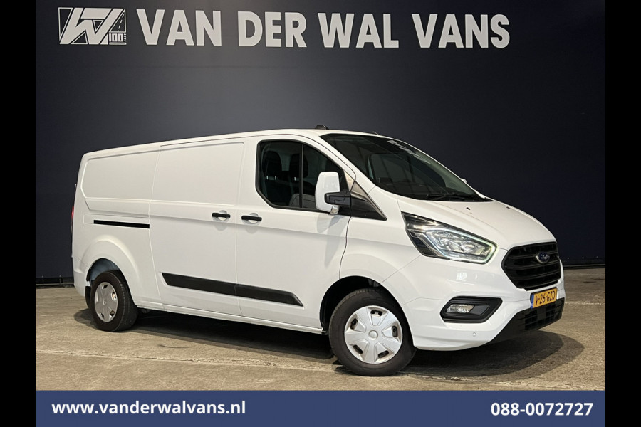 Ford Transit Custom 2.0 TDCI L2H1 Euro6 # Airco | Camera | Apple Carplay | Android Auto | LED | Cruisecontrol Parkeersensoren, verwarmde voorruit, Bijrijdersbank, 2800kg trekvermogen
