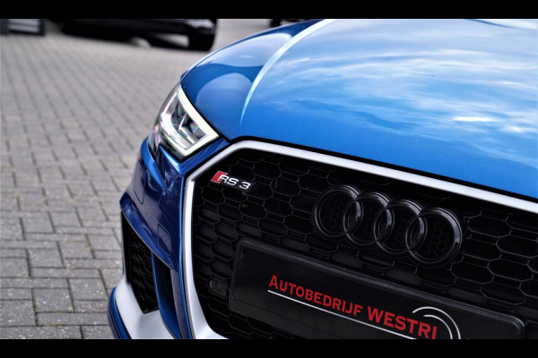 Audi RS3 Sportback 2.5 TFSI RS 3 Quattro | 400PK | Schuif/kanteldak | RS-zetels | Camera | Virtual Cockpit | SepangBlau |