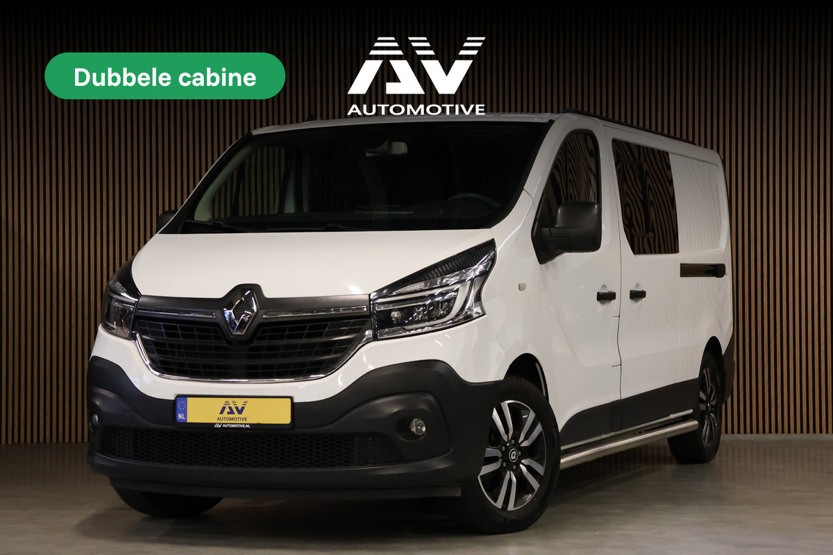 Renault Trafic 2.0 dCi 145 PK L2H1 DC | 6-Zitter | LED | Cruise control | Camera | Trekhaak | Sidebars | Dubbel cabine | NAP Logisch | Nieuwe APK