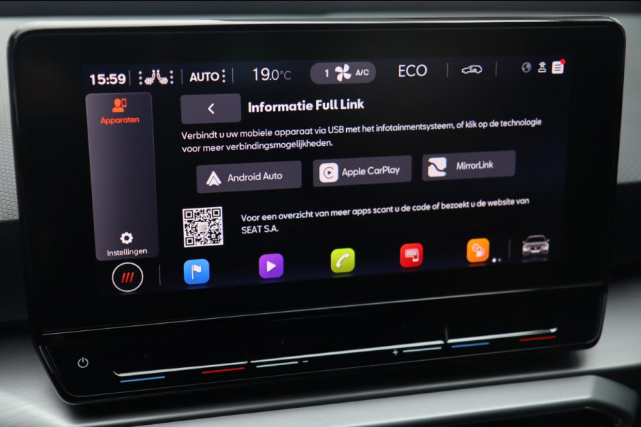 Seat Leon 1.4 TSI eHybrid PHEV FR / Sfeerverl. / Carplay / 1e eigenaar / Keyless Seat Leon 1.4 TSI eHybrid PHEV FR / Sfeerverl. / Carplay / 1e eigenaar / Keyless