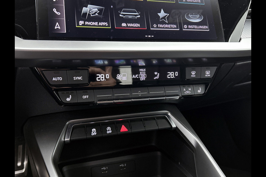 Audi A3 Sportback 35 TFSI S edition (STOELVERWARMING, SPORTSTOELEN, LED, CLIMA, 1e EIGENAAR, GOED ONDERHOUDEN)