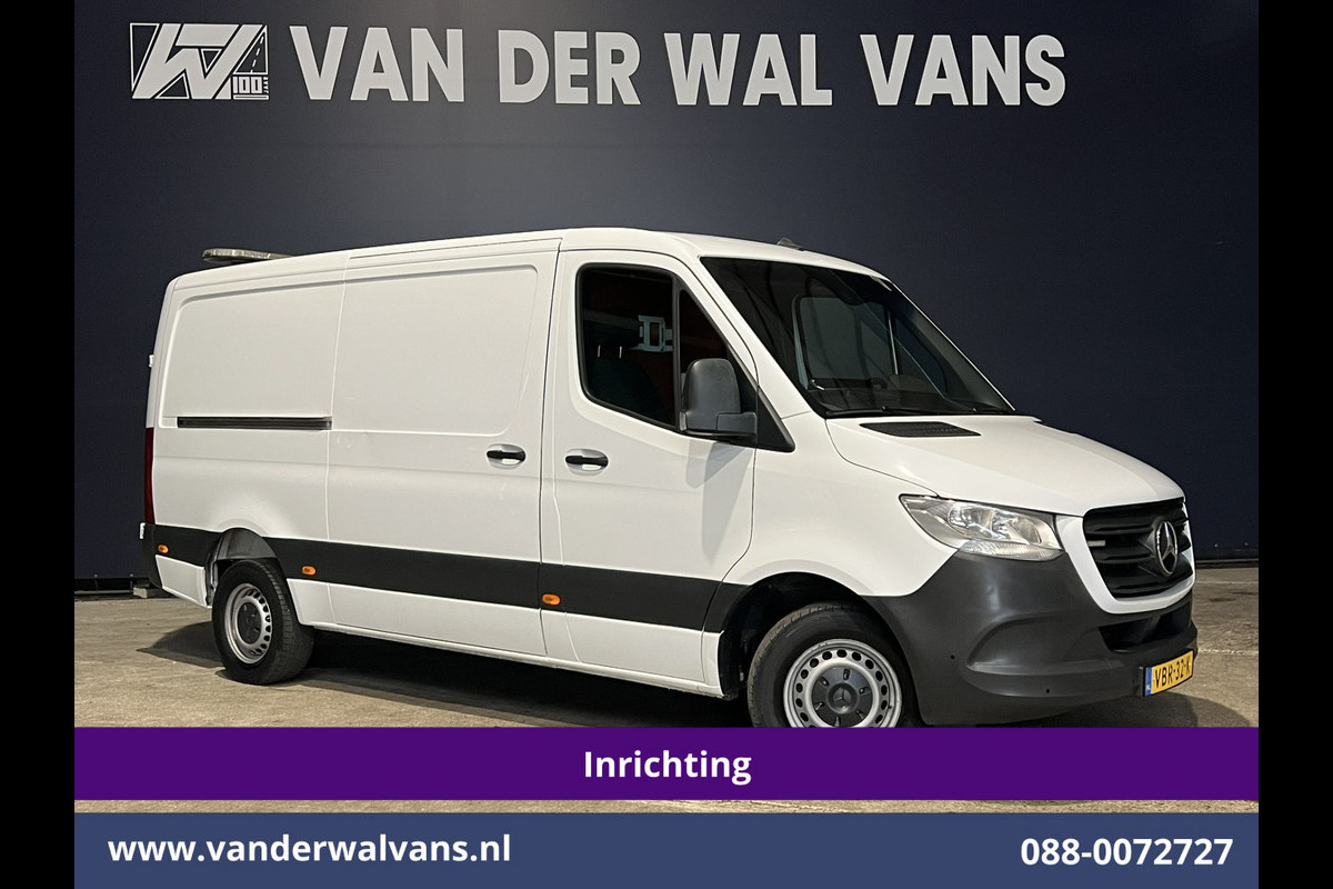Mercedes-Benz Sprinter 316 CDI 164pk 3500kg Trekhaak L2H1 inrichting Euro6 Airco | Omvormer Camera, Apple Carplay, Android Auto, Cruisecontrol, Parkeersensoren Mercedes-Benz Sprinter 316 CDI 164pk 3500kg Trekhaak L2H1 inrichting Euro6 Airco | Omvormer Camera, Apple Carplay, Android Auto, Cruisecontrol, Parkeersensoren