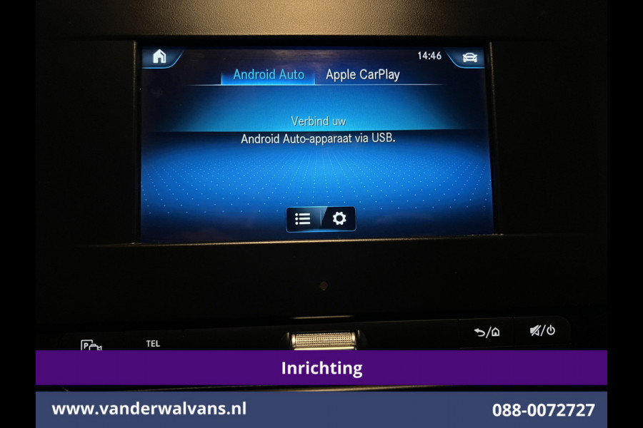 Mercedes-Benz Sprinter 316 CDI 164pk 3500kg Trekhaak L2H1 inrichting Euro6 Airco | Omvormer Camera, Apple Carplay, Android Auto, Cruisecontrol, Parkeersensoren