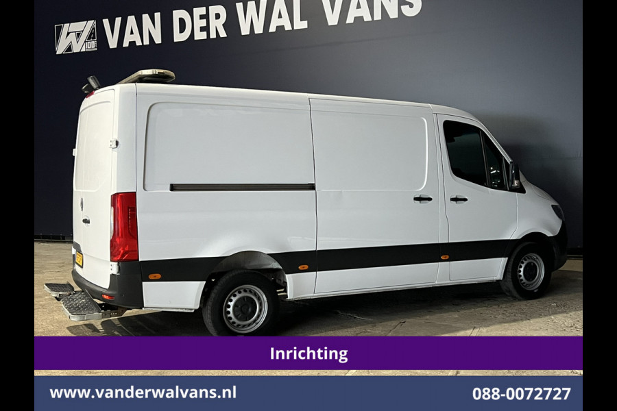 Mercedes-Benz Sprinter 316 CDI 164pk 3500kg Trekhaak L2H1 inrichting Euro6 Airco | Omvormer Camera, Apple Carplay, Android Auto, Cruisecontrol, Parkeersensoren
