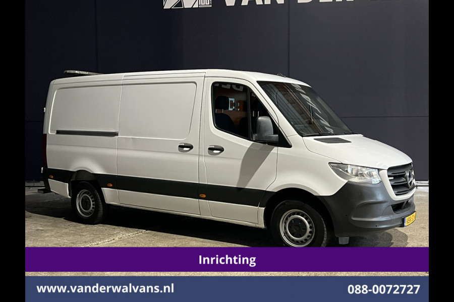 Mercedes-Benz Sprinter 316 CDI 164pk 3500kg Trekhaak L2H1 inrichting Euro6 Airco | Omvormer Camera, Apple Carplay, Android Auto, Cruisecontrol, Parkeersensoren