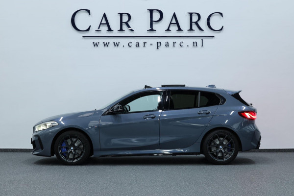 BMW 1-serie M135i xDrive M-PERFORMANCE/LED/VIRTUAL/SFEER/PANO/ALCANTARA+S.VERWARMING/LMV/CRUISE/ECC/12 MND GARANTIE!
