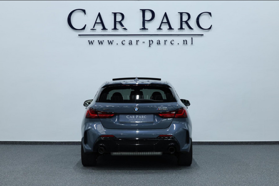 BMW 1-serie M135i xDrive M-PERFORMANCE/LED/VIRTUAL/SFEER/PANO/ALCANTARA+S.VERWARMING/LMV/CRUISE/ECC/12 MND GARANTIE!