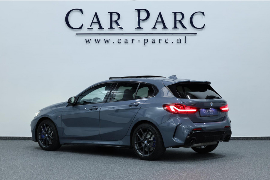 BMW 1-serie M135i xDrive M-PERFORMANCE/LED/VIRTUAL/SFEER/PANO/ALCANTARA+S.VERWARMING/LMV/CRUISE/ECC/12 MND GARANTIE!