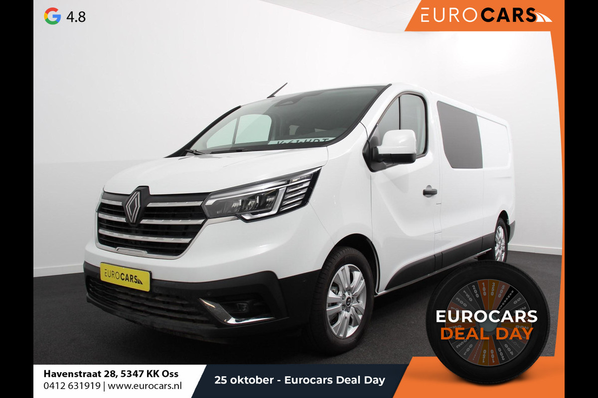 Renault Trafic 2.0 Blue dCi 150 Automaat L2H1 Advance Dubbele cabine Navigatie Airco Lichtmetalen velgen Betimmering Trekhaak Camera Parkeer sensoren Dab Renault Trafic 2.0 Blue dCi 150 Automaat L2H1 Advance Dubbele cabine Navigatie Airco Lichtmetalen velgen Betimmering Trekhaak Camera Parkeer sensoren Dab