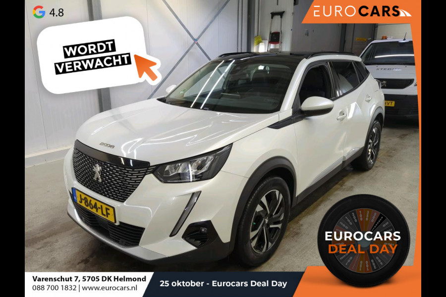 Peugeot 2008 1.2 PureTech 130pk Allure Pack Auto. Panoramadak Navigatie Apple Carplay/Android Auto Camera Parkeersensoren Adaptive Cruise Control Virtual Cockpit Climate Control Lichtmetalen velgen