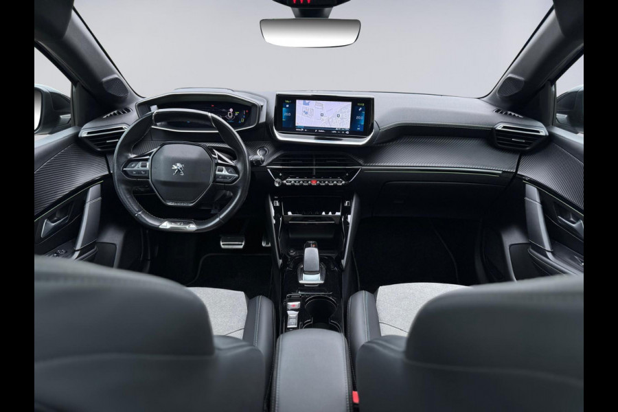 Peugeot e-208 EV GT 350 50 kWh, adaptief cruise control, panoramadak 1/2 lederen sportinterieur, 1 e eigenaar,nl auto nap
