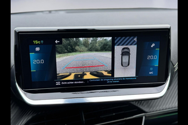 Peugeot e-208 EV GT 350 50 kWh, adaptief cruise control, panoramadak 1/2 lederen sportinterieur, 1 e eigenaar,nl auto nap
