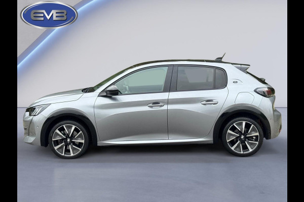 Peugeot e-208 EV GT 350 50 kWh, adaptief cruise control, panoramadak 1/2 lederen sportinterieur, 1 e eigenaar,nl auto nap