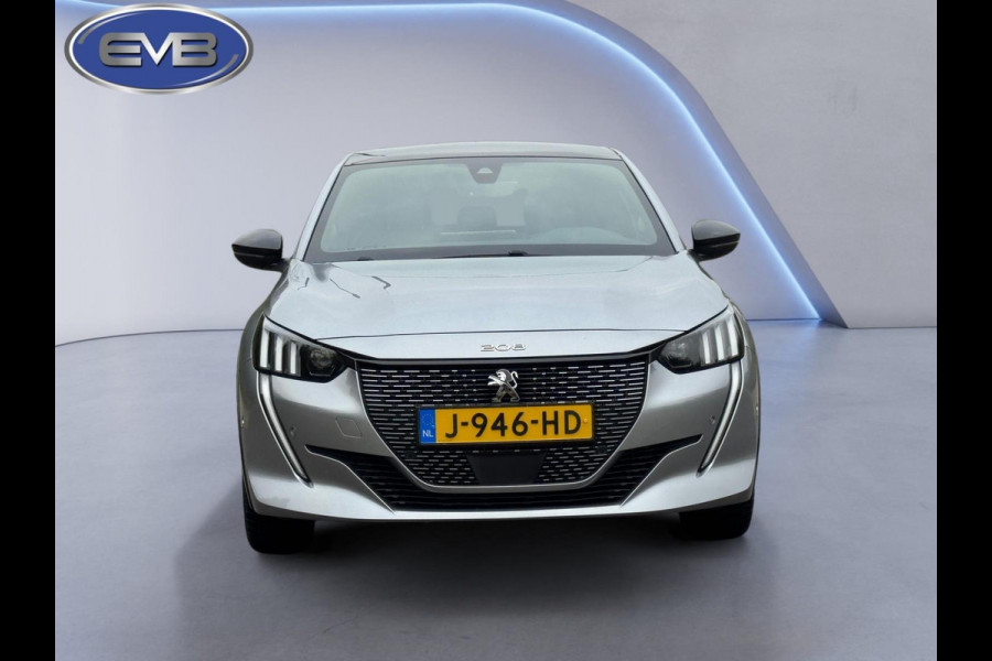 Peugeot e-208 EV GT 350 50 kWh, adaptief cruise control, panoramadak 1/2 lederen sportinterieur, 1 e eigenaar,nl auto nap