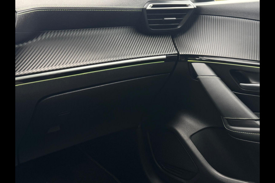 Peugeot e-208 EV GT 350 50 kWh, adaptief cruise control, panoramadak 1/2 lederen sportinterieur, 1 e eigenaar,nl auto nap