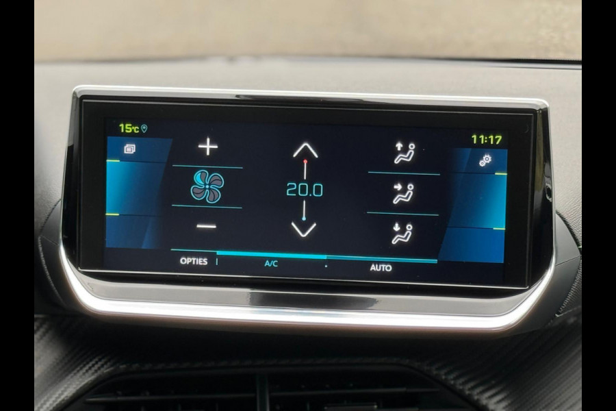 Peugeot e-208 EV GT 350 50 kWh, adaptief cruise control, panoramadak 1/2 lederen sportinterieur, 1 e eigenaar,nl auto nap