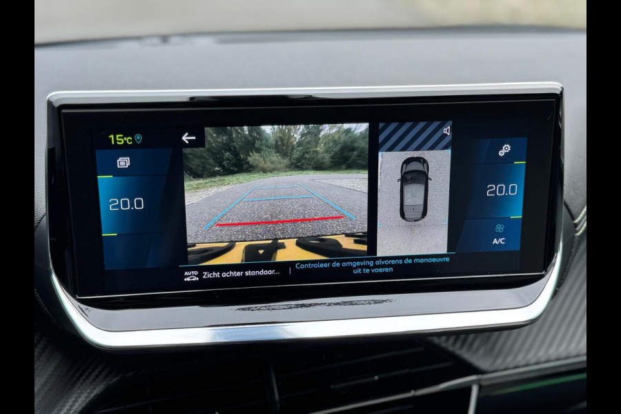Peugeot e-208 EV GT 350 50 kWh, adaptief cruise control, panoramadak 1/2 lederen sportinterieur, 1 e eigenaar,nl auto nap