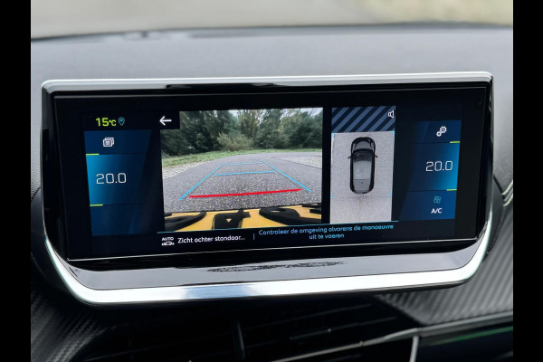 Peugeot e-208 EV GT 350 50 kWh, adaptief cruise control, panoramadak 1/2 lederen sportinterieur, 1 e eigenaar,nl auto nap