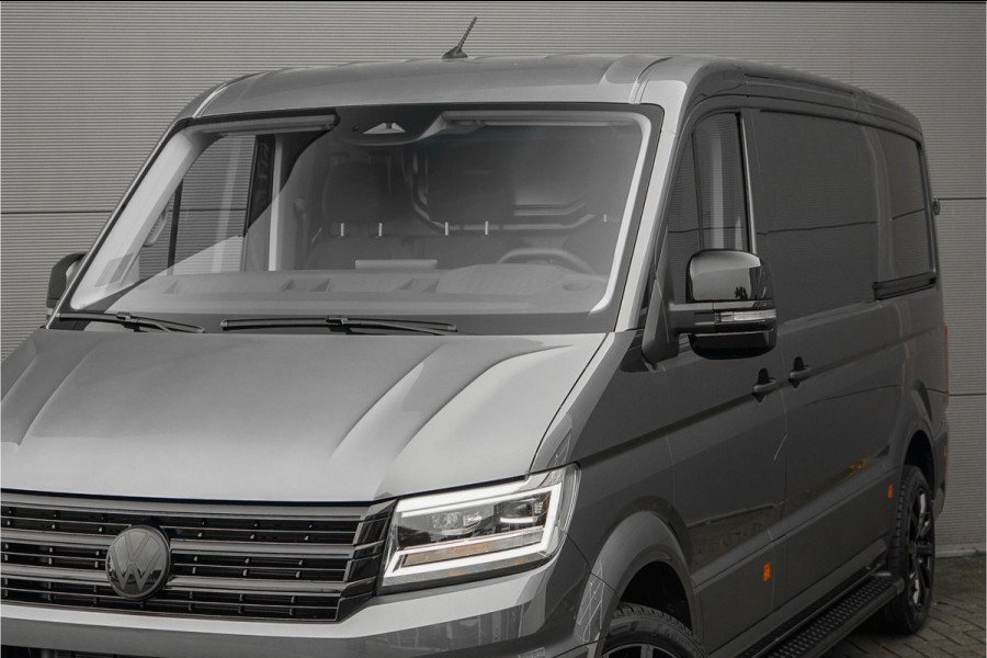 Volkswagen Crafter 35 2.0 TDI L3H2 Black Pack Vol+ ACC Dubbel Schuifdeur BPM Vrij Facelift LED
