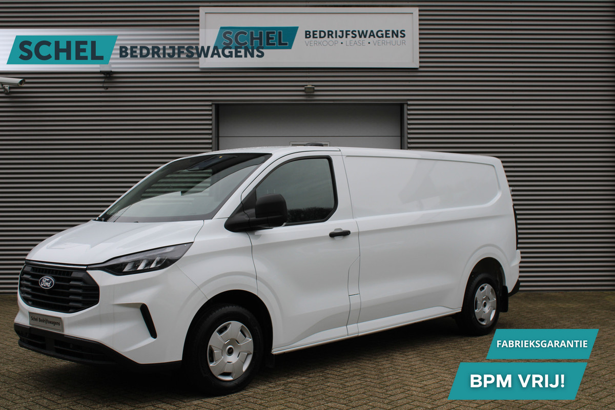 Ford Transit Custom 320 2.0 TDCI L2H1 Trend 136pk - Carplay - Android - Camera - LED koplampen - Stoelverwarming - Rijklaar Ford Transit Custom 320 2.0 TDCI L2H1 Trend 136pk - Carplay - Android - Camera - LED koplampen - Stoelverwarming - Rijklaar