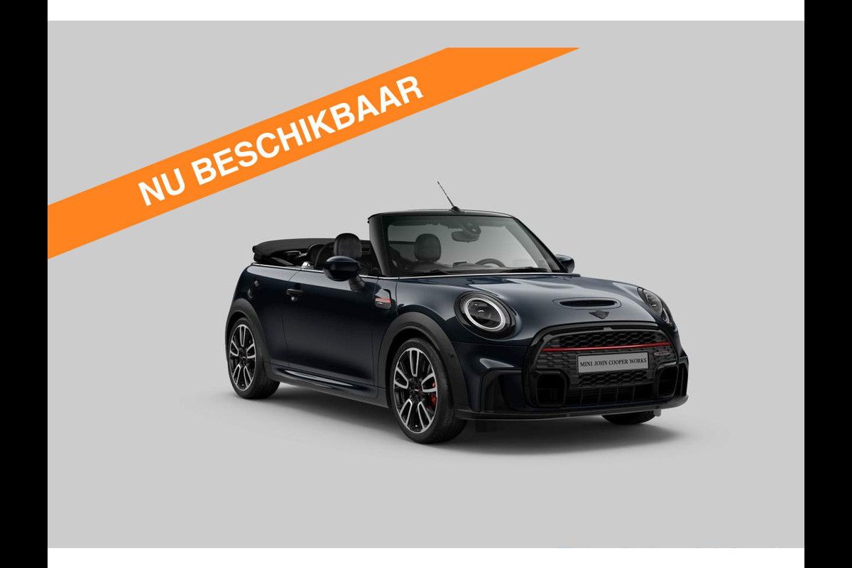 MINI Cabrio 2.0 John Cooper Works - JCW - Lounge Leder - ACC - Harman Kardon MINI Cabrio 2.0 John Cooper Works - JCW - Lounge Leder - ACC - Harman Kardon