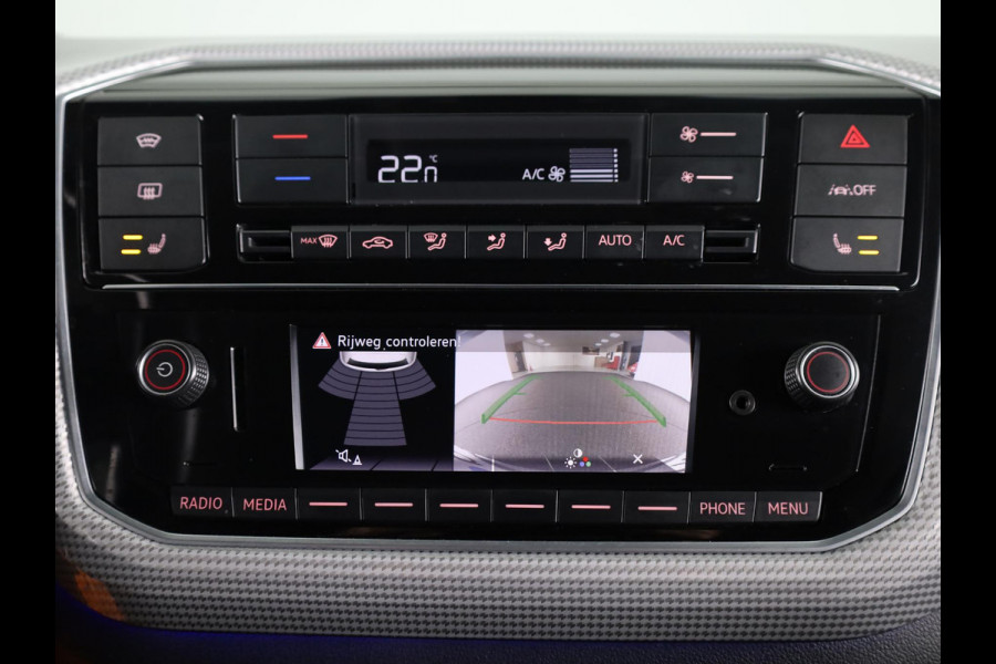 Volkswagen e-Up! e-up! Style 83PK | Navigatie via app | Cruise control | LM velgen | Acteruitrijcamera | Multifunctioneel stuurwiel |