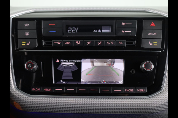 Volkswagen e-Up! e-up! Style 83PK | Navigatie via app | Cruise control | LM velgen | Acteruitrijcamera | Multifunctioneel stuurwiel |