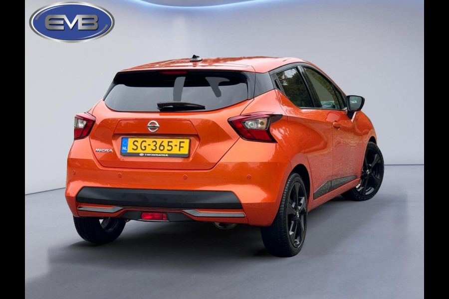 Nissan Micra 0.9 IG-T Tekna, achteruitrijcamera, climaat control, navigatie, 17 inch, vele opties