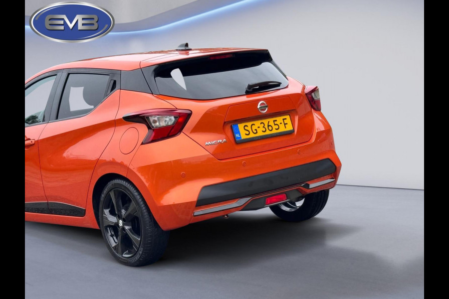 Nissan Micra 0.9 IG-T Tekna, achteruitrijcamera, climaat control, navigatie, 17 inch, vele opties