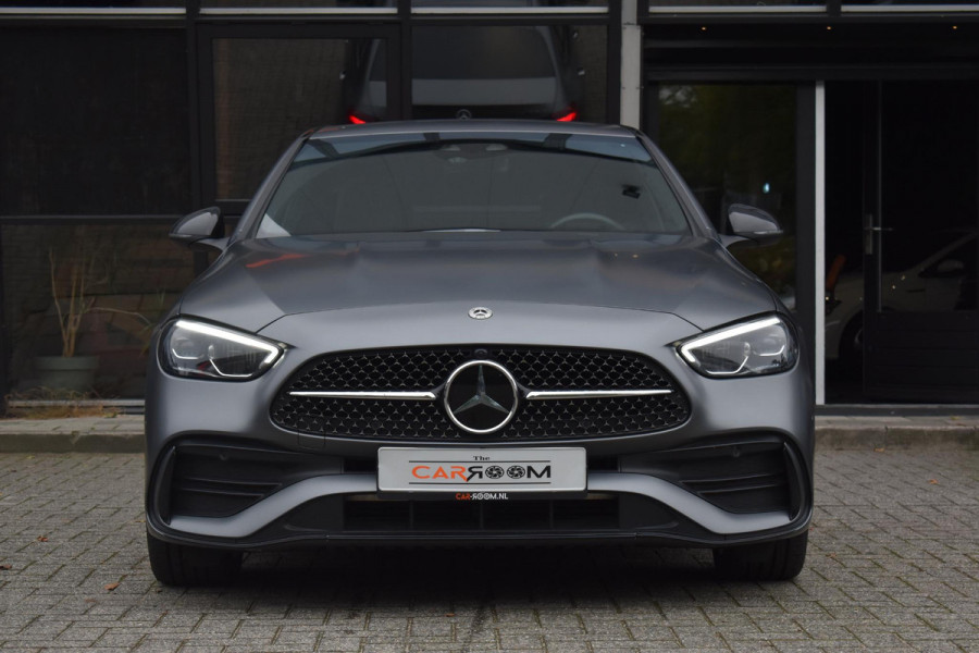 Mercedes-Benz C-Klasse 300 e Luxury Line Amg Line Distronic Stuurvw Mat Grijs